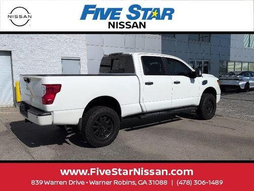 White 2019 Nissan Titan XD SV
