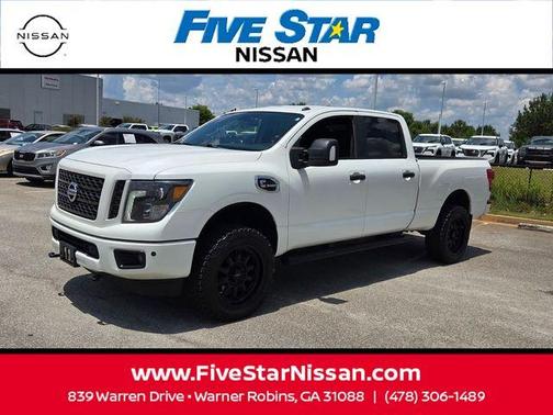 White 2019 Nissan Titan XD SV
