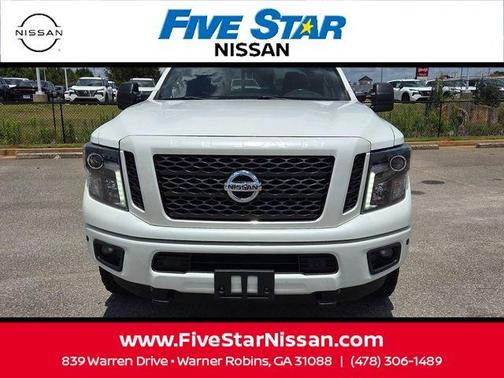 White 2019 Nissan Titan XD SV