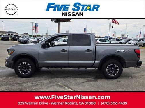 Gun Metallic 2021 Nissan Titan PRO-4X