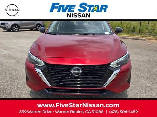 Scarlet Ember 2024 Nissan Sentra SR