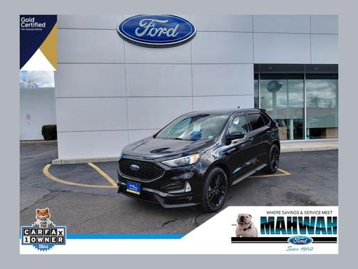 AGATE BLACK METALLIC 2023 Ford Edge ST LINE