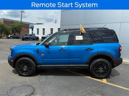 VELOCITY BLUE METALLIC 2025 Ford Bronco Sport BADLANDS