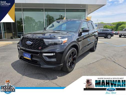 AGATE BLACK METALLIC 2023 Ford Explorer ST