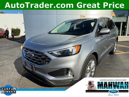 ICONIC SILVER 2024 Ford Edge TITANIUM