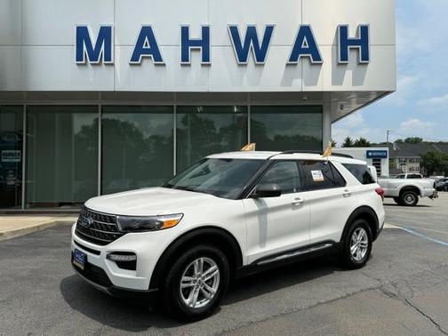 STAR WHITE MET TRI-COAT 2023 Ford Explorer XLT