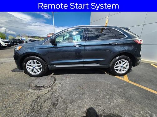 STONE BLUE METALLIC 2022 Ford Edge SEL