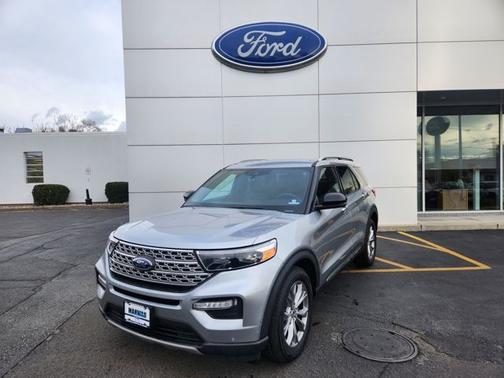 ICONIC SILVER METALLIC 2020 Ford Explorer LIMITED