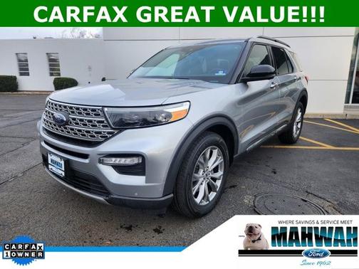 ICONIC SILVER METALLIC 2020 Ford Explorer LIMITED