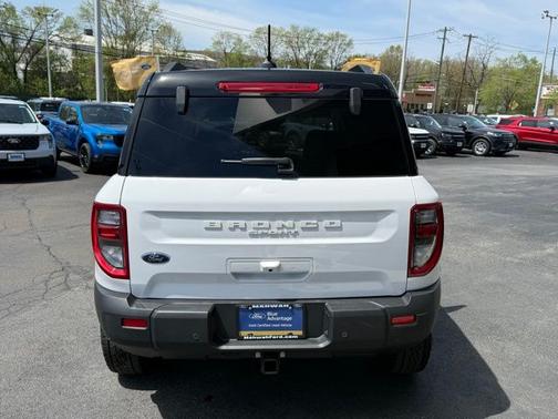 OXFORD WHITE 2025 Ford Bronco Sport BADLANDS