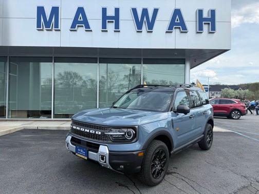 AZURE GRAY METALLIC TRI-COA 2025 Ford Bronco Sport BADLANDS