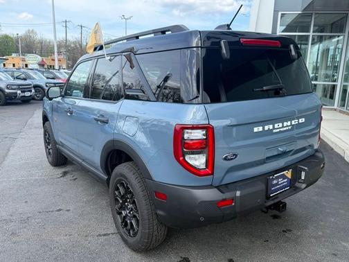 AZURE GRAY METALLIC TRI-COA 2025 Ford Bronco Sport BADLANDS