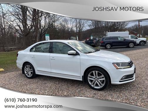White 2017 Volkswagen Jetta 1.8T SEL