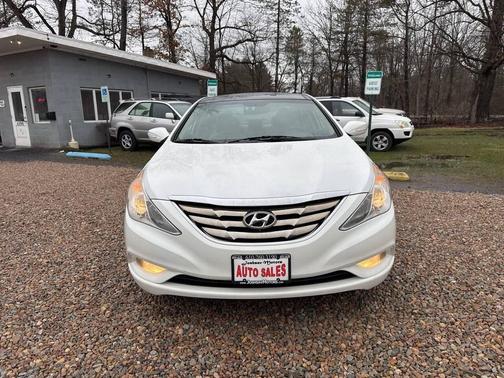 Shimmering White Mica 2013 Hyundai SONATA Limited