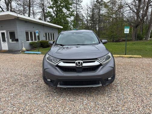 Gray 2018 Honda CR-V EX