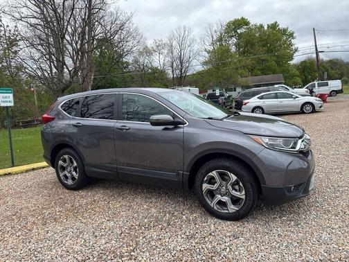 Gray 2018 Honda CR-V EX