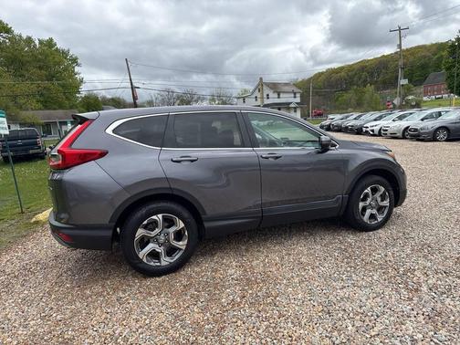 Gray 2018 Honda CR-V EX