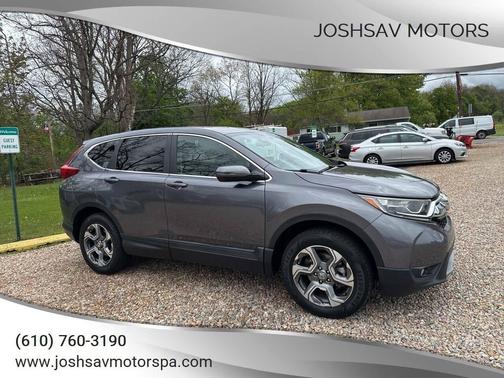 Gray 2018 Honda CR-V EX