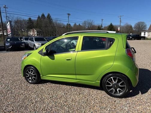 Green 2014 Chevrolet Spark 2LT