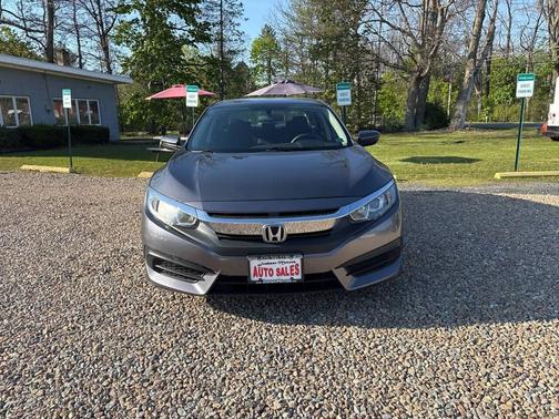 Modern Steel Metallic 2018 Honda Civic LX