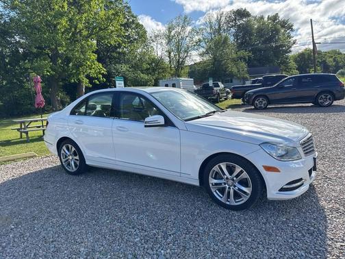 White 2013 Mercedes-Benz C-Class C 300 4MATIC Luxury