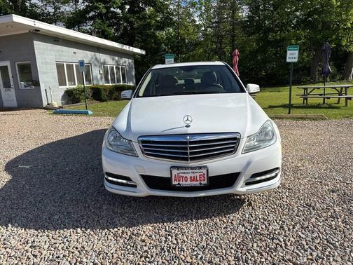 White 2013 Mercedes-Benz C-Class C 300 4MATIC Luxury