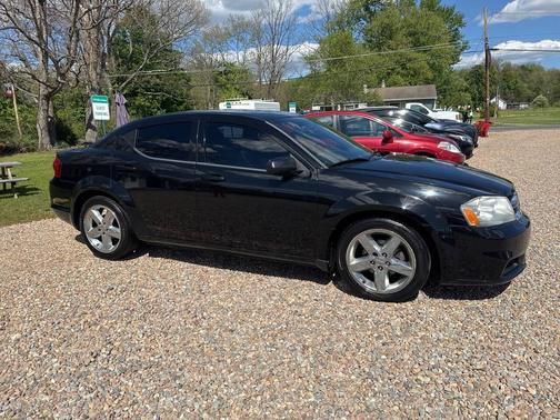 Black Clearcoat 2013 Dodge Avenger SXT