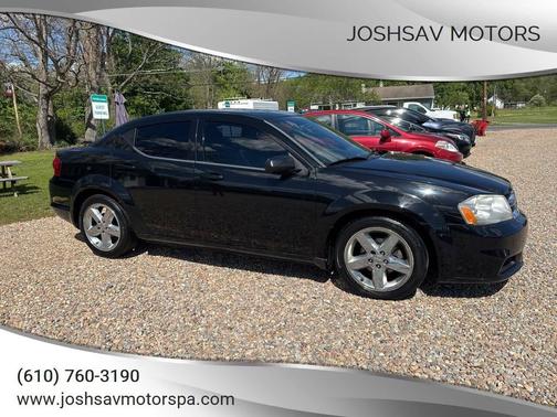 Black Clearcoat 2013 Dodge Avenger SXT