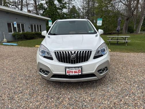 White Pearl Tricoat 2015 Buick Encore Leather