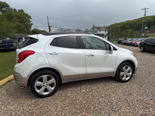 White Pearl Tricoat 2015 Buick Encore Leather