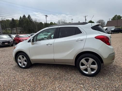White Pearl Tricoat 2015 Buick Encore Leather