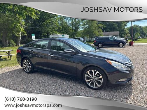 Blue 2013 Hyundai SONATA SE 2.0T