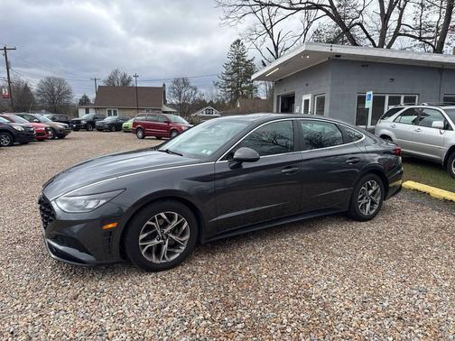 Portofino Gray 2020 Hyundai SONATA SEL