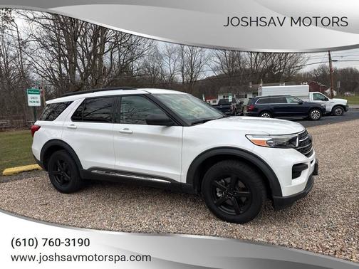 Oxford White 2021 Ford Explorer XLT