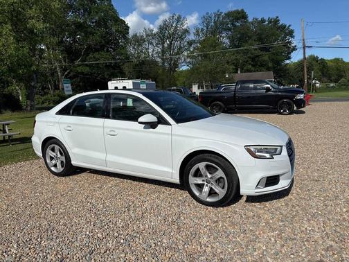 White 2017 Audi A3 2.0T Premium