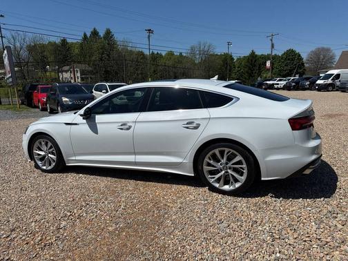 Glacier White Metallic 2020 Audi A5 Sportback 45 Premium Plus