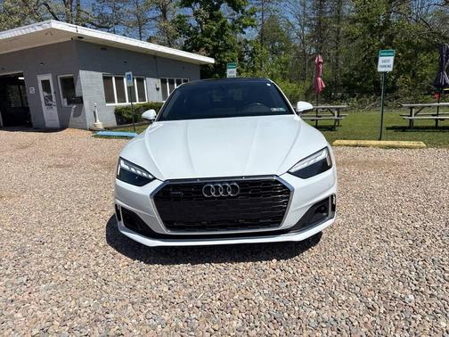 Glacier White Metallic 2020 Audi A5 Sportback 45 Premium Plus