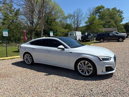 Glacier White Metallic 2020 Audi A5 Sportback 45 Premium Plus