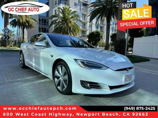 Pearl White Multi 2020 Tesla Model S Long Range Plus