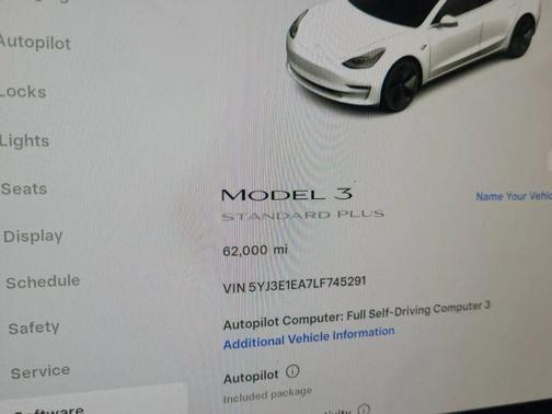 2020 Tesla Model 3 Standard Range Plus