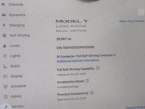 Pearl White Multi 2023 Tesla Model Y Long Range