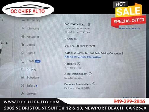 2022 Tesla Model 3 Long Range