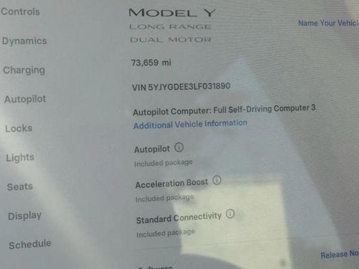 2020 Tesla Model Y Long Range