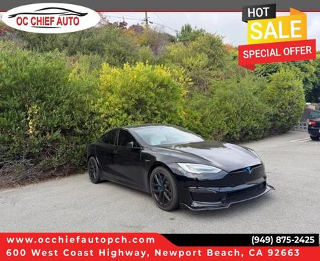 Black 2022 Tesla Model S Base
