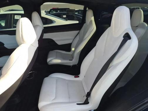 Deep Blue Metallic 2021 Tesla Model X Performance