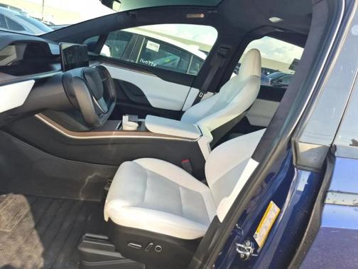 Deep Blue Metallic 2021 Tesla Model X Performance