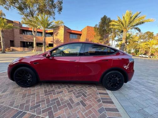 Red Multi 2021 Tesla Model Y Long Range