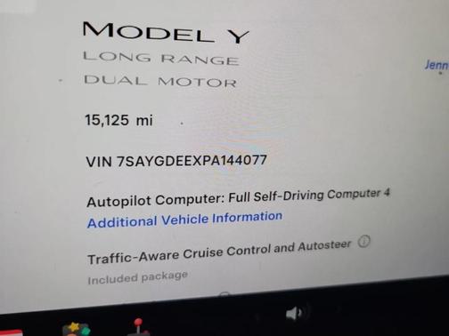 2023 Tesla Model Y Long Range
