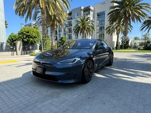 Gray 2022 Tesla Model S Base