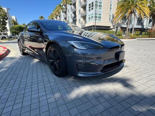 Gray 2022 Tesla Model S Base